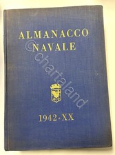 Ministero della Marina - Almanacco Navale 1942 - XX - ed. 1941