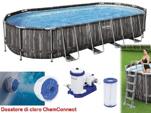 Piscina ovale fuori - ovale, terra