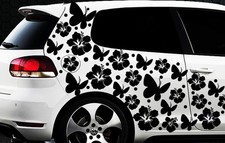98 pezzi Adesivi Auto Fiori Di