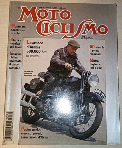 Motociclismo epoca 1999 - d'epoca,
