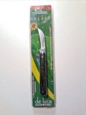 COLTELLO D'INNESTO LAMA A RONCOLA LINEA GARDEN DE LUCA DA 17 CM.