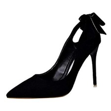 Scarpe Tacco Alto Donna Decollete Colore Nero Idea Regalo Natale e Compleanno