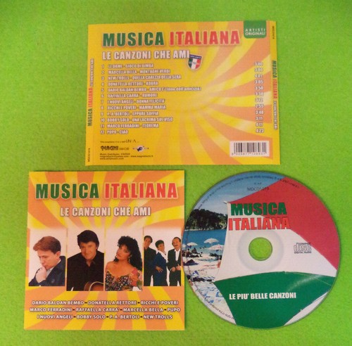 Compilation musica italiana - cd,