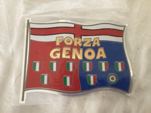 Adesivo calcio genoa - adesivo, cricket
