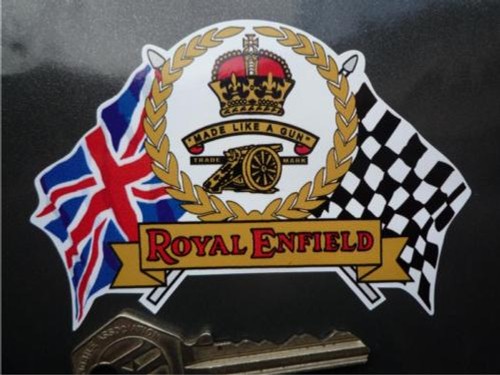 Royal enfield bandiere - royal, scroll