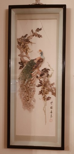 Quadro cinese pavone - , in
