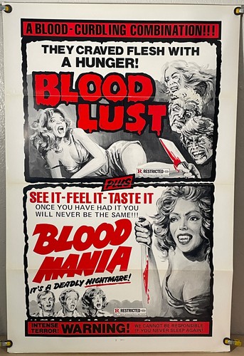 Blood lust mania horror - lust,