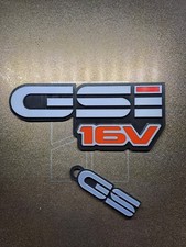 Opel Kadett GSI 16V 3D emblem - car accesorie - vintage - retro - 3D printing