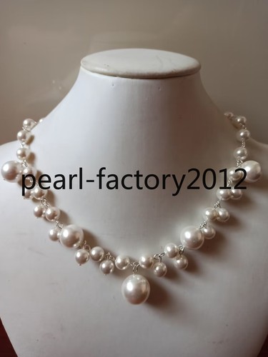 Collana donna bianca