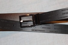 Cintura uomo " Emporio Armani " Tg L cm 105 Reversibile Originale Made in Italy