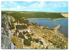 CARTOLINA DI TRIESTE ,SISTIANA - CAMPING INTERNAZIONALE  viaggiata 1971