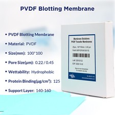 0,45 μm/0,2 μm NC Nitrocellulosa/PVDF Western Blot Transfer Blot Transfer Membrana di trasferimento