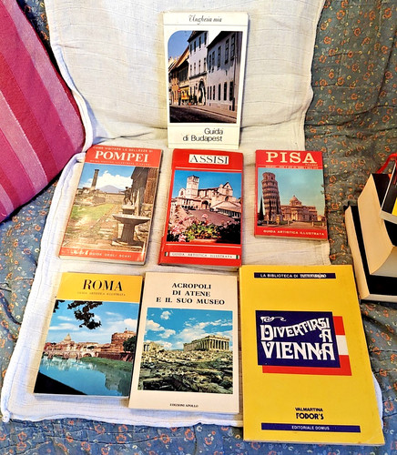 Lotto guide turistiche vintage
