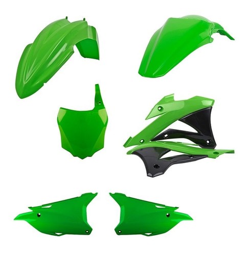 Kit plastiche verde kawasaki - verde,