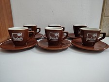 Filicori Zecchini Set 6 Tazzine da caffè complete di piattino vintage