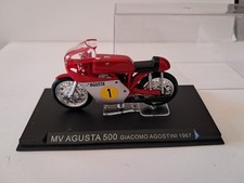 MODELLINO MOTO MV AUGUSTA 500 AGOSTINI 1967 SCALA 1/24 - CON BOX DE AGOSTINI
