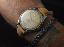 Omega Classic Jumbo 39mm Cal265 Vintage Oversized 2505 Calatrava Stainless Steel