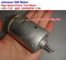 JOHNSON RS-540 DC 6V 7,2V