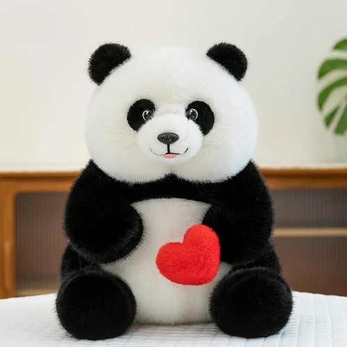 Panda peluche morbido con - peluche,