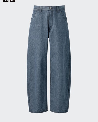 Jeans conici larghi uniqlo - larghi,
