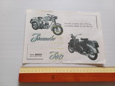 ISO Isomoto 125 1951 depliant italiano originale