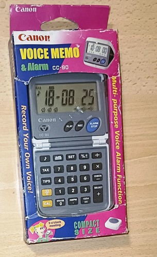 Canon voice memo alarme - cc-90,