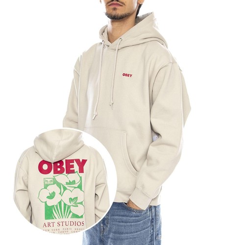 Obey art studio flowers fleece - obey,