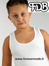 3 Canottiere bambino FDB