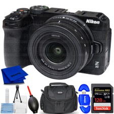 Nikon Z30 fotocamera mirrorless con obiettivo 16-50 mm 1749 - pacchetto accessori 7 pezzi