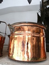 Antico secchio cucina - da, in