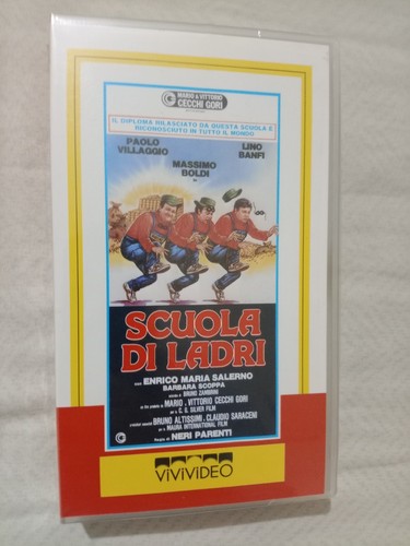 Vhs scuola ladri - scuola, lino