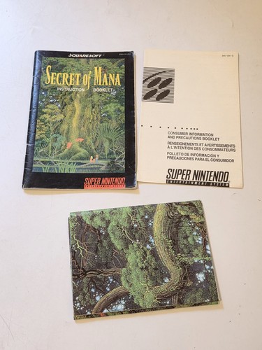 Nintendo snes secret of - snes, mana