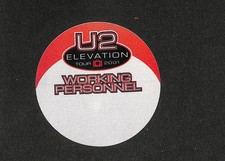 U2, ELEVATION TOUR 2001, PASS