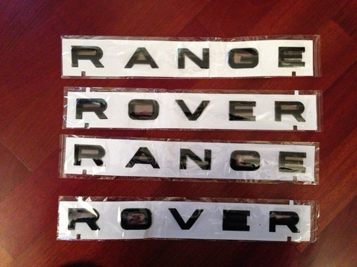 Scritte range rover colore - x,