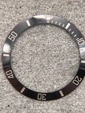 #1617 ORIG. ROLEX SUBMARINER 126610 INSERTO LUNETTA CERAMICA CERAMICA NERA LUNETTA