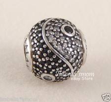 Equilibrio Yin-Yang Originale Pandora Argento/Cz Pietre Essence Raccolta Charm ~