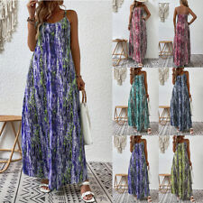 Abito Estivo Maxi Boho Da Donna Taglie Forti Abito Casual Ampio Con ☆