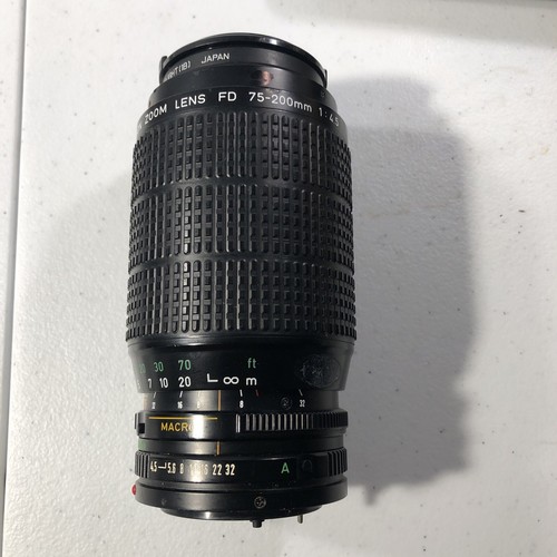 Canon 200mm 5 mf - fd,