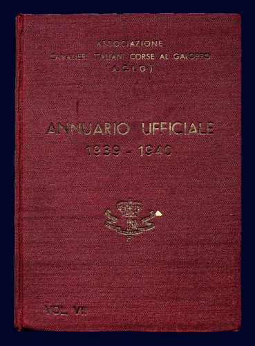 Annuario ufficiale corse - annuario, al