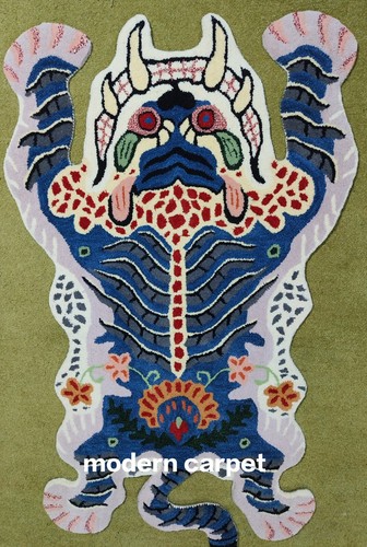Tappeto tigre tibetano mostro