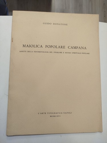 Guido donatone maiolica - guido,