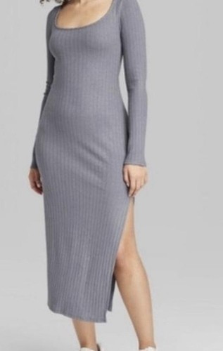 Abito midi wild fable maglia - midi,