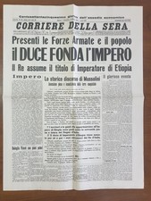 Giornale 1° pagina Corriere