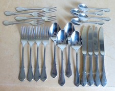 WMF CROMARGAN Würzburger sfaccettato menu posate 4 persone 20 pezzi