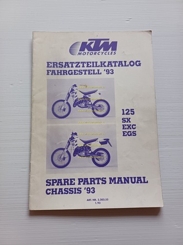 Ktm 125 exc - ktm, 1993