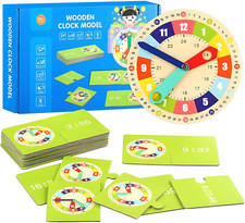 Orologio Didattico in Legno