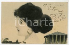 1900 ca ART NOUVEAU Raphael KIRCHNER Greek woman - Vintage Postcard