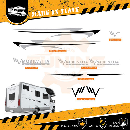 Decalcomania adesivi camper - decalcomania,
