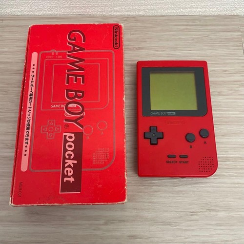 Nintendo game boy - pocket, red
