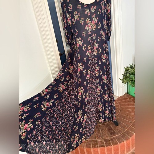 Maxi abito vintage cottagecore - maxi,